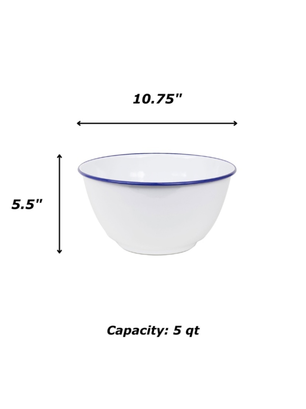 Crow Canyon Home Vintage Large Salad Bowl - Picture 4 of 4